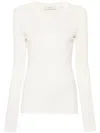 Lemaire Long-sleeve T-shirt In White
