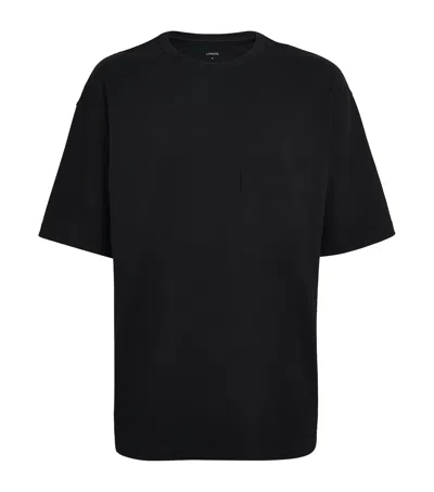 LEMAIRE COTTON-LINEN BOXY T-SHIRT