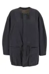 Lemaire Cotton Parka With Drawstring And Elasticated Hem
