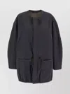 Lemaire Cotton Parka With Drawstring And Elasticated Hem