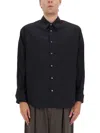Lemaire Cotton Silk Shirt In Gray