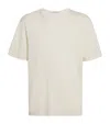 Lemaire Oversized Cotton T-shirt In White