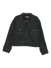 Lemaire Cotton Shirt Jacket In Black