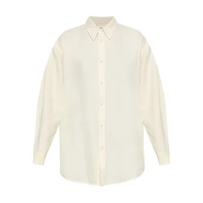 Lemaire Cotton Shirts In White