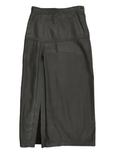 Lemaire Cotton Straight Skirt