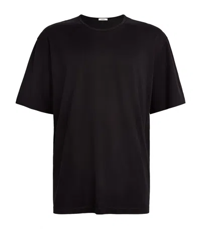 Lemaire Relaxed  Fit Cotton Jersey T-shirt In Multi