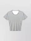 Lemaire Cotton T-shirt Drop Shoulder