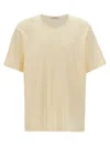 Lemaire Cotton T-shirt In White