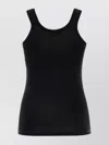 LEMAIRE COTTON TANK TOP SCOOP NECK STRETCH FIT