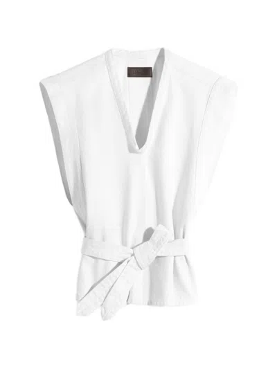 Lemaire Cotton Tank Top In White