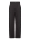 Lemaire Five Pockets Twisted Pants In Black