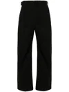 LEMAIRE LEMAIRE COTTON TWISTED TROUSERS