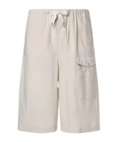 Lemaire Cotton-blend Bermuda Shorts In Multi