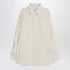 Lemaire Logo Embroidered Buttoned Shirt
