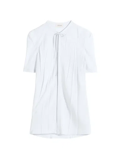 Lemaire Creased Blouse In White