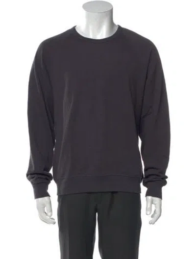 Pre-owned Lemaire Crew Neck Long Sleeve Sweatshirt In Grey