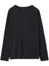 Lemaire Round Neck T-shirt With Short Sleeves And Chest Pocket In Brown