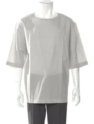Pre-owned Lemaire Crew Neck Short Sleeve T-shirt In Neutral