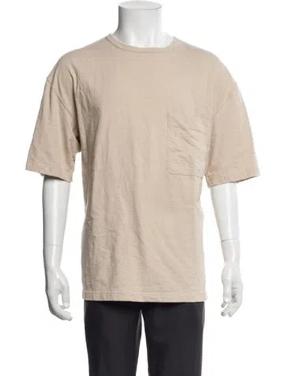 Pre-owned Lemaire Crew Neck Short Sleeve T-shirt In Neutral