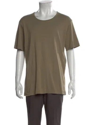 Pre-owned Lemaire Crew Neck Short Sleeve T-shirt In Neutral