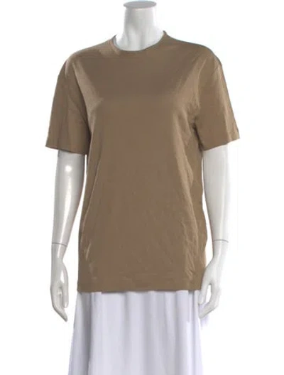 Pre-owned Lemaire Crew Neck Short Sleeve T-shirt W/ Tags In Neutral