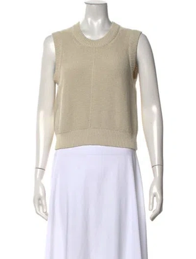 Pre-owned Lemaire Crew Neck Sweater In Neutrals
