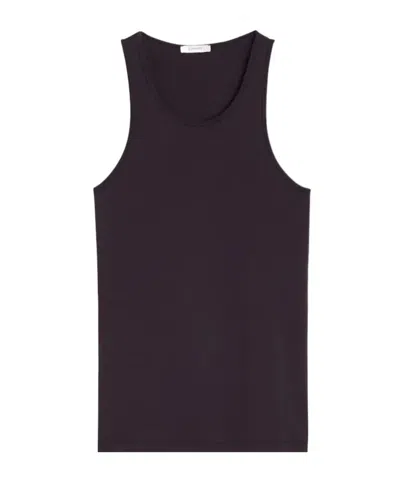 Lemaire Crew Neck Vest In Azul