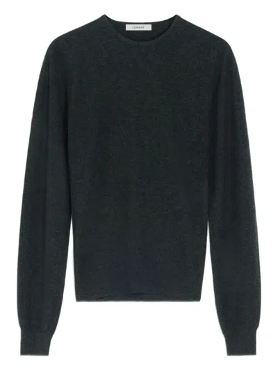 Lemaire Crew-neck Wool Top In Blue