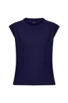 LEMAIRE LEMAIRE CREWNECK SLEEVELESS JERSEY T