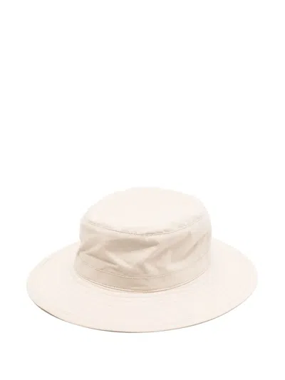 Lemaire Cricket Hat In Neutrals