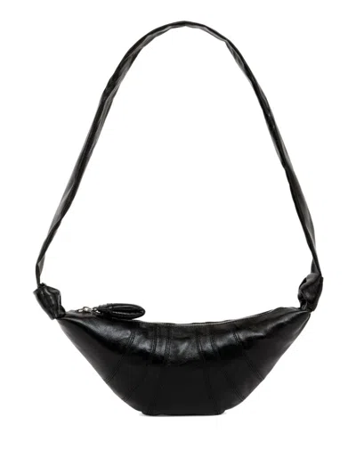 Lemaire Small Croissant Shoulder Bag In 黑色