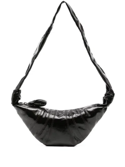Lemaire Croissant Bag In 黑色
