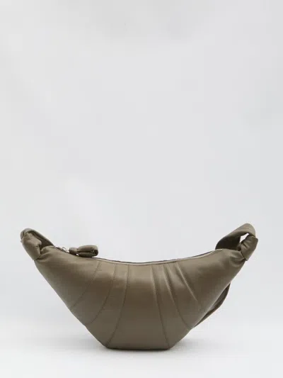 Lemaire Croissant Bag Medium In Green