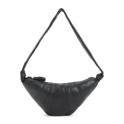 Lemaire Croissant Bag Medium In Black