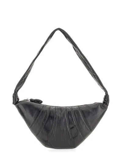 Lemaire Croissant Bag Medium In Black