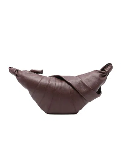 Lemaire Croissant Cross-body Bag In Brown