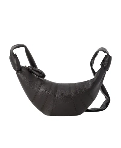 Lemaire Croissant Crossbody Bag In Black