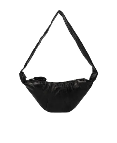 Lemaire Croissant Crossbody Bag In Black