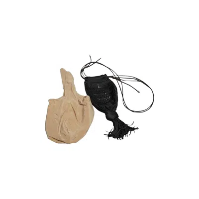 Pre-owned Lemaire Croissant Filt Bag 'black' | Men's Size Onesize