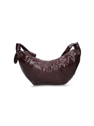 Lemaire 'croissant' Large Shoulder Bag In Brown