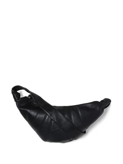 Lemaire Croissant Leather Messenger Bag