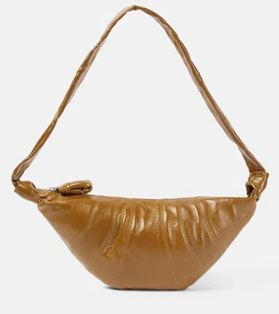 LEMAIRE CROISSANT MEDIUM FAUX LEATHER SHOULDER BAG