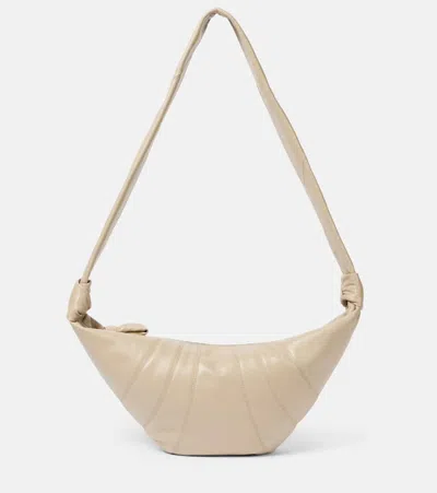 Lemaire Croissant Medium Leather Shoulder Bag
