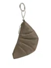 Lemaire Croissant-shaped Keyring In Brown