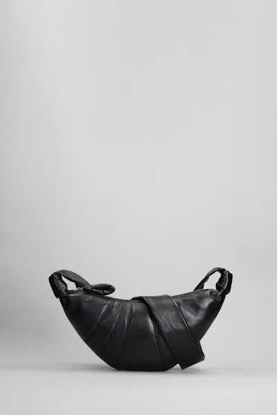 Lemaire Croissant Shoulder Bag In Black