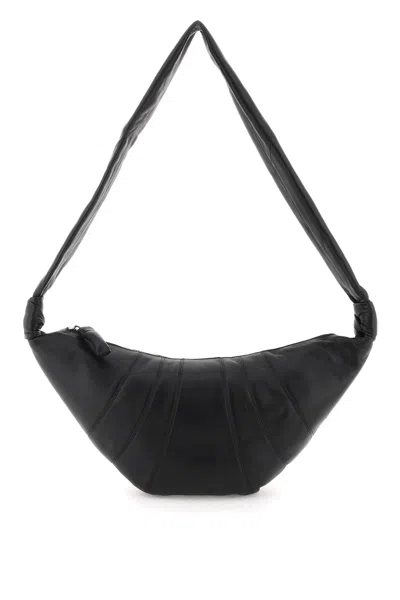 Lemaire Croissant Shoulder Bag In Black