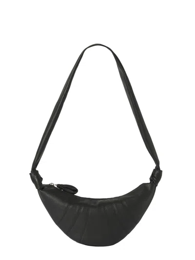 Lemaire Croissant Shoulder Bag In Black