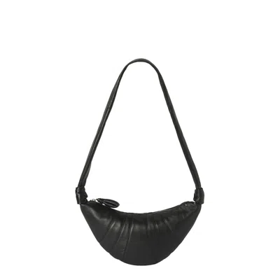 Lemaire Croissant Shoulder Bag In Black