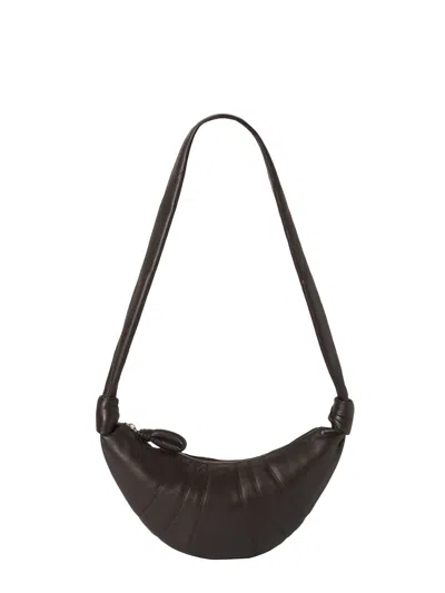 Lemaire Croissant Shoulder Bag In Brown