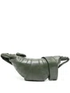Lemaire Medium Croissant Shoulder Bag In Green
